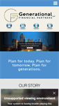 Mobile Screenshot of planforgenerations.com
